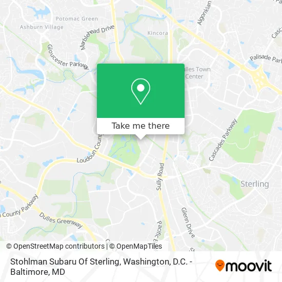Mapa de Stohlman Subaru Of Sterling