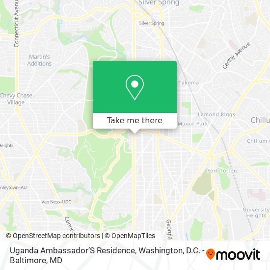 Uganda Ambassador’S Residence map