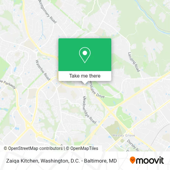 Zaiqa Kitchen map