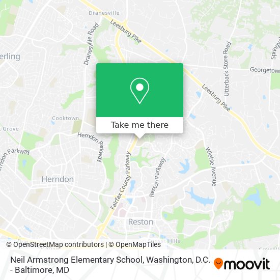 Neil Armstrong Elementary School map