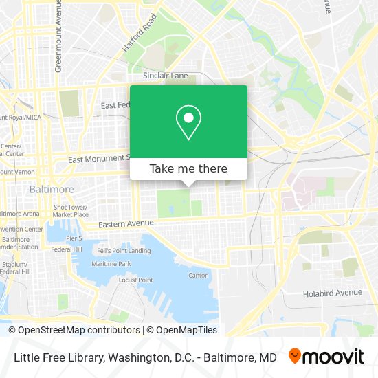 Little Free Library map