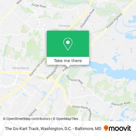 The Go-Kart Track map