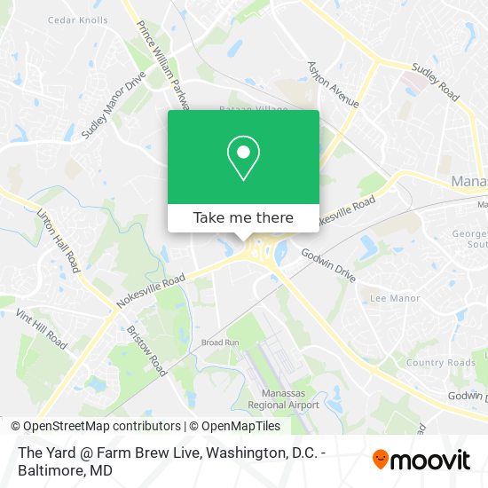 Mapa de The Yard @ Farm Brew Live