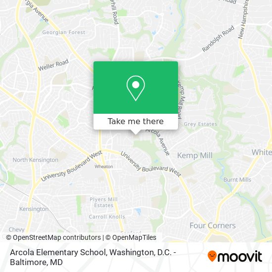 Mapa de Arcola Elementary School