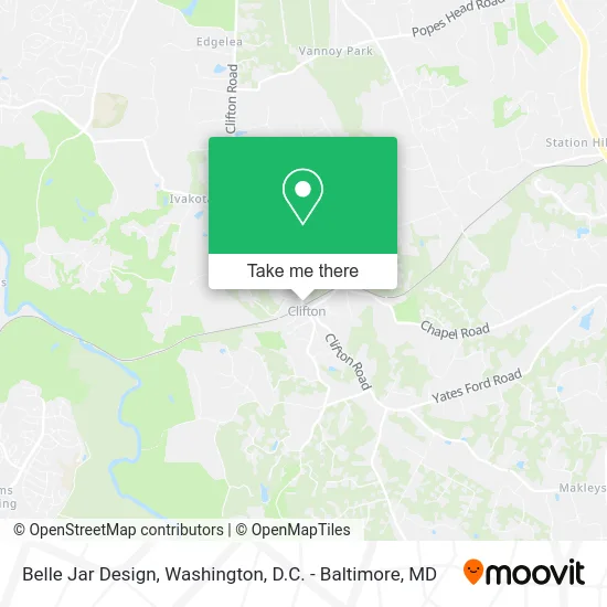 Belle Jar Design map