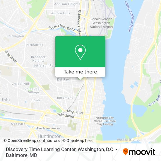 Discovery Time Learning Center map