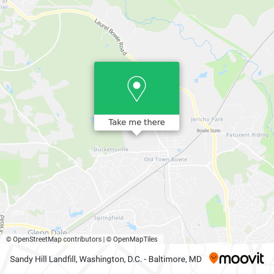 Mapa de Sandy Hill Landfill