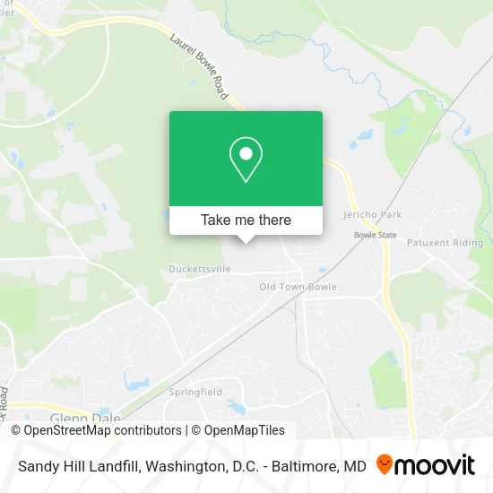 Sandy Hill Landfill map
