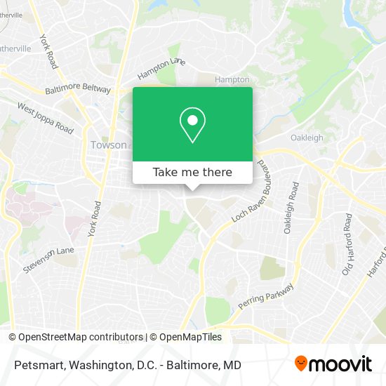 Petsmart map