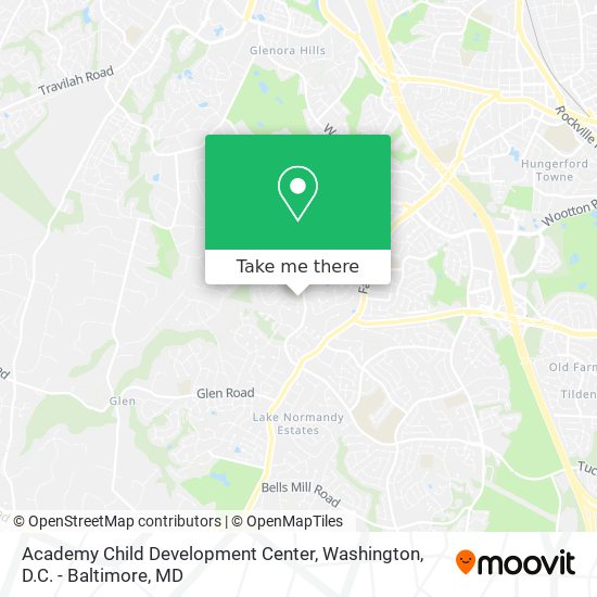 Mapa de Academy Child Development Center