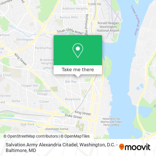 Mapa de Salvation Army Alexandria Citadel