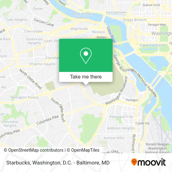 Starbucks map