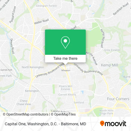 Capital One map