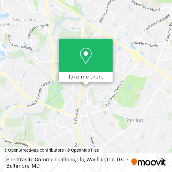 Mapa de Spectrasite Communications, Llc