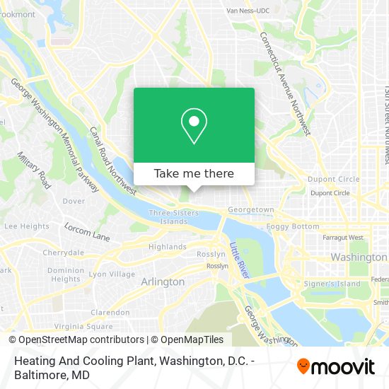 Mapa de Heating And Cooling Plant