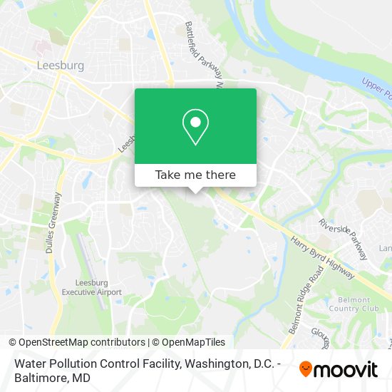Water Pollution Control Facility map