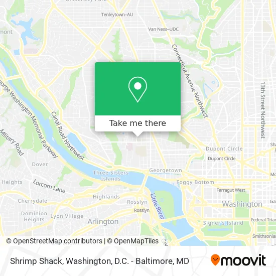 Shrimp Shack map