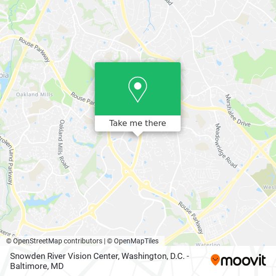 Snowden River Vision Center map