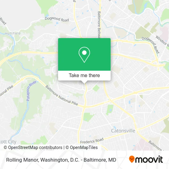Rolling Manor map