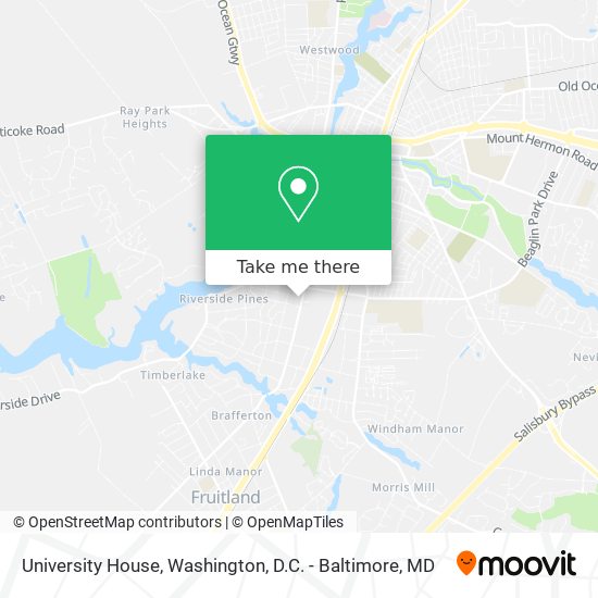 University House map