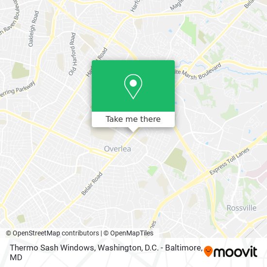 Thermo Sash Windows map