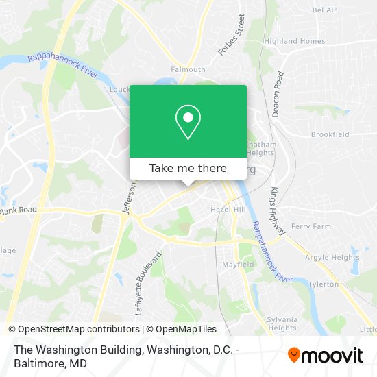 Mapa de The Washington Building