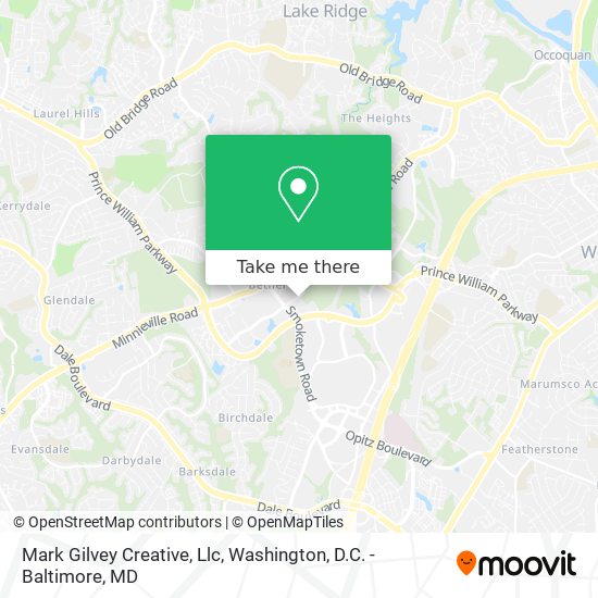 Mark Gilvey Creative, Llc map