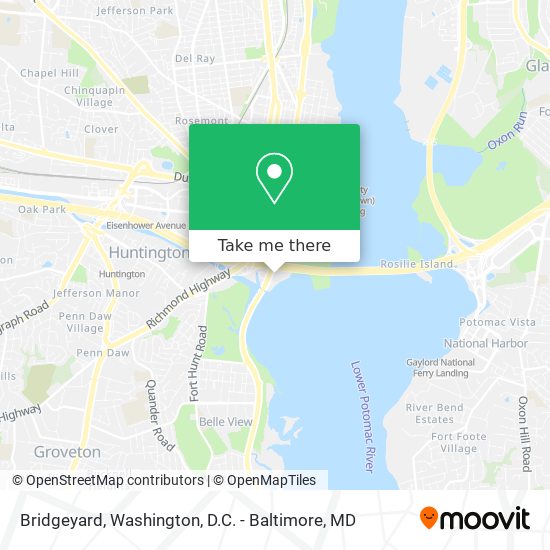 Bridgeyard map