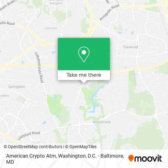 American Crypto Atm map