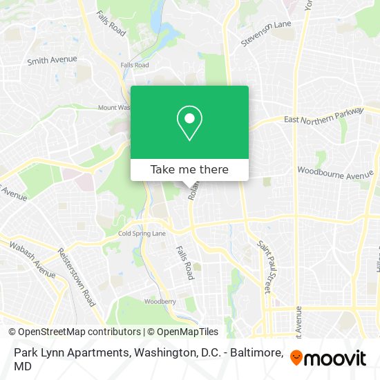 Park Lynn Apartments map