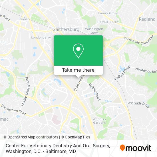 Mapa de Center For Veterinary Dentistry And Oral Surgery