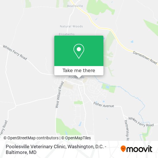 Mapa de Poolesville Veterinary Clinic