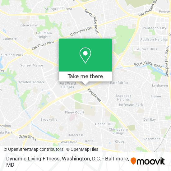 Dynamic Living Fitness map