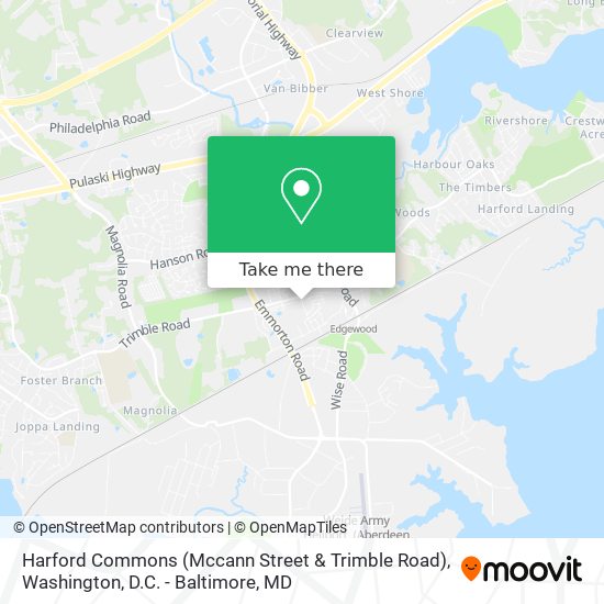Mapa de Harford Commons (Mccann Street & Trimble Road)