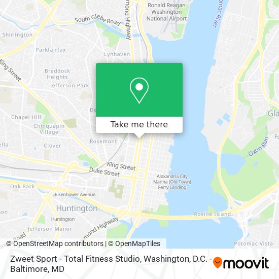 Zweet Sport - Total Fitness Studio map