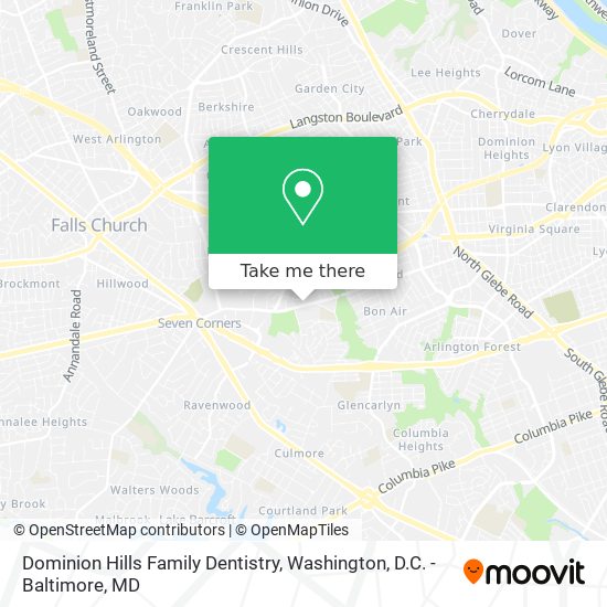 Dominion Hills Family Dentistry map