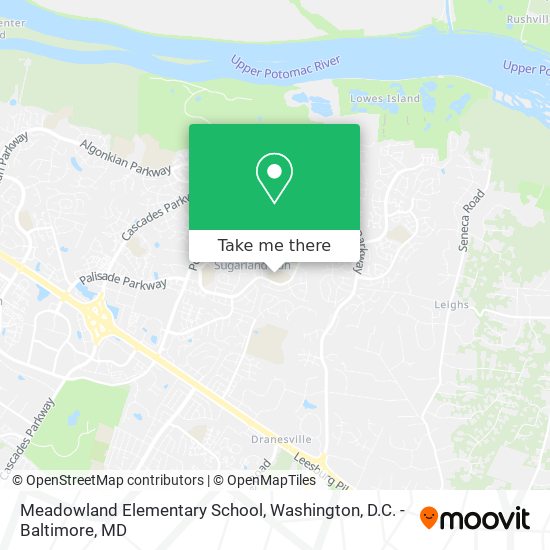 Meadowland Elementary School map