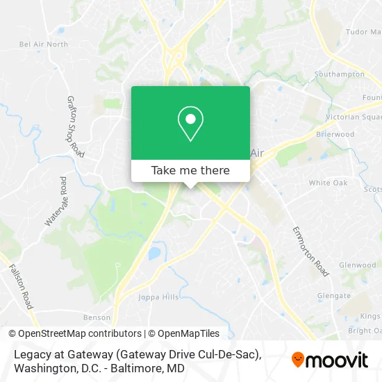 Legacy at Gateway (Gateway Drive Cul-De-Sac) map
