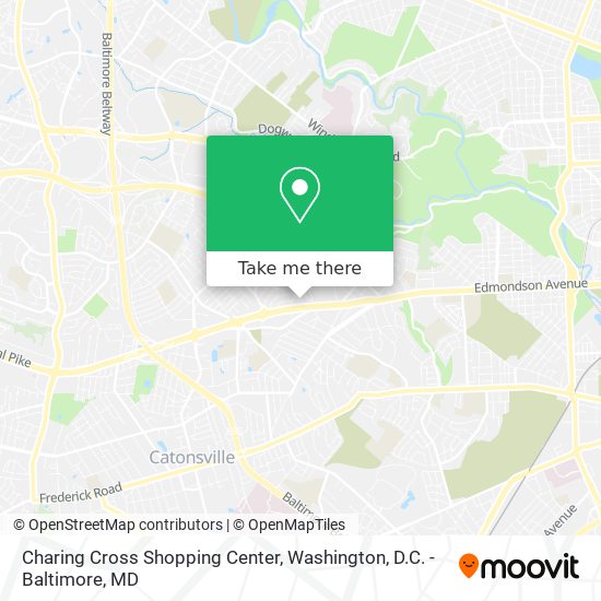 Mapa de Charing Cross Shopping Center