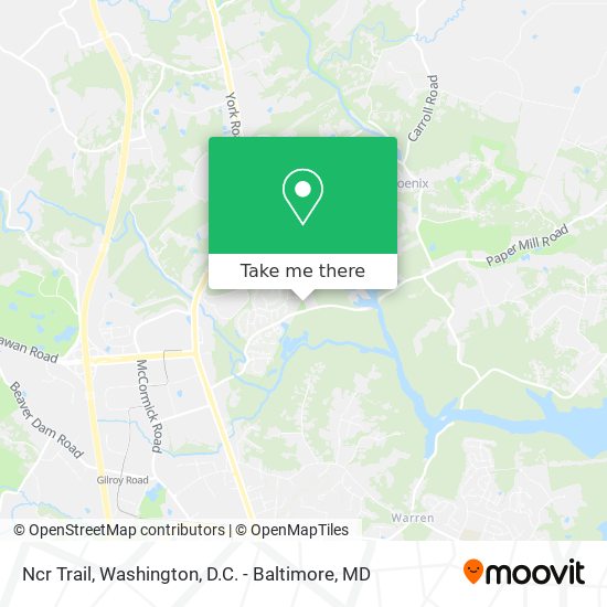 Ncr Trail map
