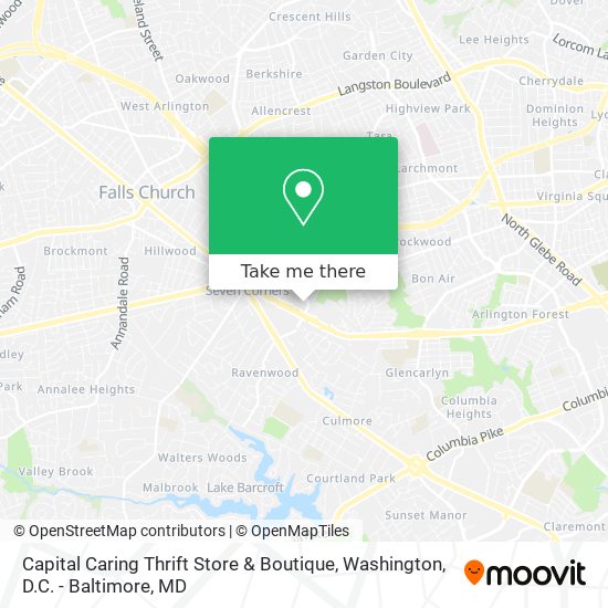 Capital Caring Thrift Store & Boutique map