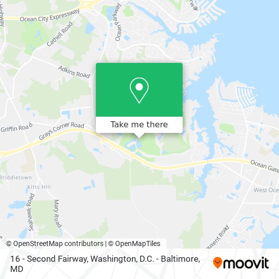 16 - Second Fairway map