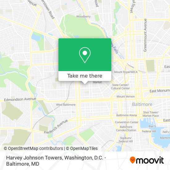 Mapa de Harvey Johnson Towers