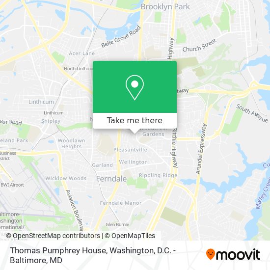 Thomas Pumphrey House map