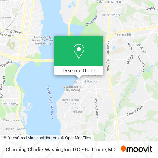 Mapa de Charming Charlie