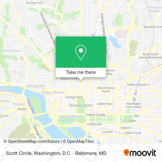 Mapa de Scott Circle