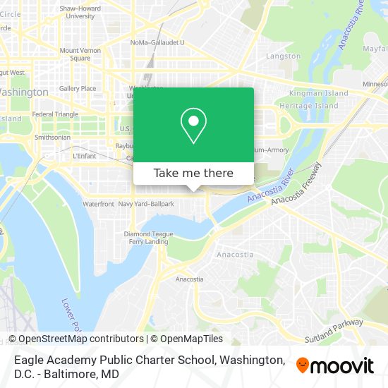 Eagle Academy Public Charter School map