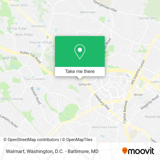 Walmart map