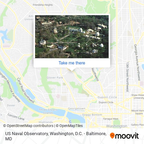 Mapa de US Naval Observatory