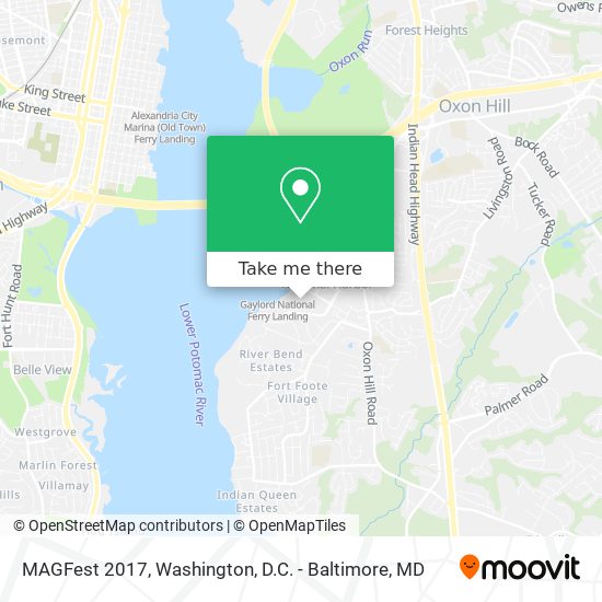 MAGFest 2017 map